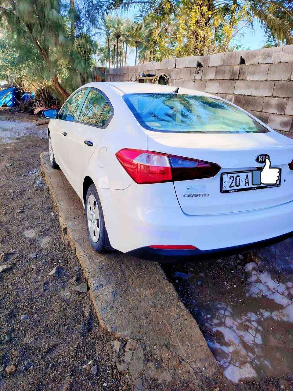 سلام عليكم كيا سيراتو موديل 2015 بيع ومراوس
محرك وكير كفاله على شركه ما مفتوح تتفئه تبريد شغال سياره جاهزه صدر 80٪صبغ بدون دواخل ابيع حزام وسونار موجود بل منشور سياره خليجي مكينه 1600 بلادي سنوية الغايت 2031 بسمي السياره تحويل ثاني يوم سعر 100ورقه  بيهه مجال رقم تلفون *********** واتساب موجود وخاص هم موجود
