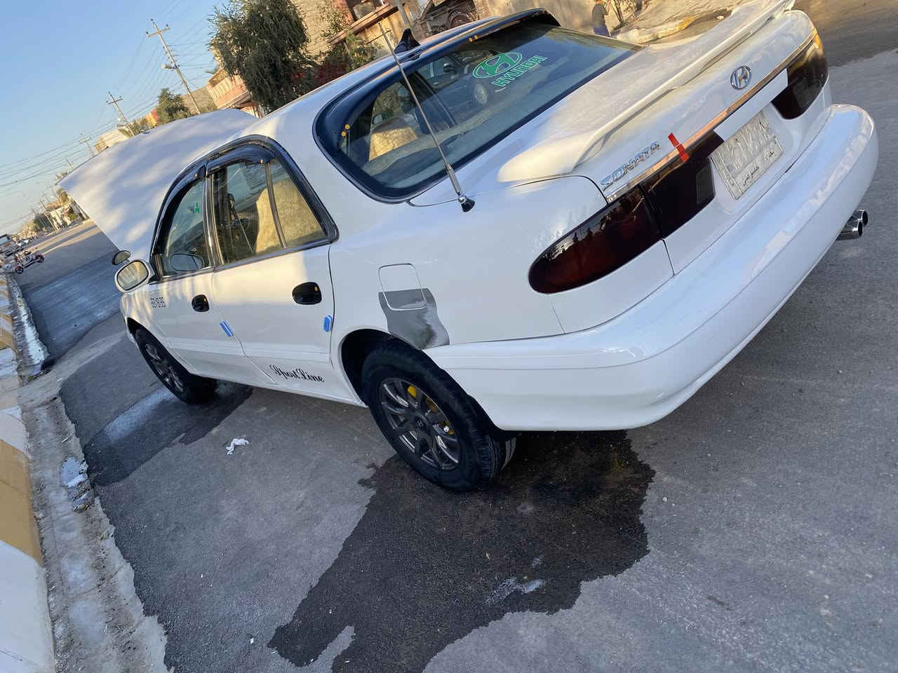 سوناته  2مديل 1995  رقم بغداد سنويه 2027 صدر امامي وخلفي جديد المكان ديالى كنعان سعر 45وبيهة مجال رقم ***********
