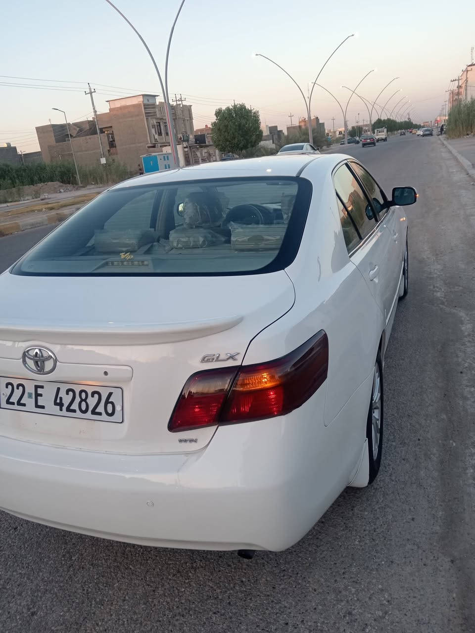 بسم الله ماشاء الله  بس اللي يدور جديد ومكفول  للبيع كامري موديل 2008 خليجي GLX فول مواصفات برده خلفيه كهرباء داخل صاج ملكي كروز سرعه تبريد قطعتين كشانه كهرباء حساسات خلفيه اشاير بالمري تحكم ستيرن جهتين سياره مكفوله كفاله عامه لا صبغ ولا ضرر  مكينه 2400 4 سلندر لا تنقيص ولا تبخير سياره برغي مابيها نقص صدر امامي خلفي جديد تخم تاير باتري جديد دواخل شركه تبريد ثلاجه بعدها على وضع الشركه السعر 118 مكاني الانبار فلوجه. متواجد  خاص
***********
