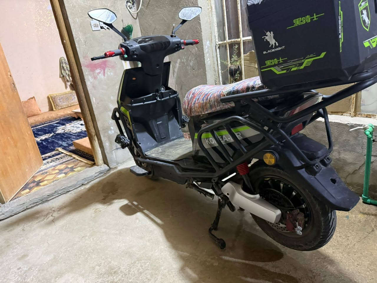 سلام عليكم من رخصت ادمن 
كوري جديد استخدام سبوع للبيع 

كامل مواصفات تشغيل بعد وكرت وسويج 

6بطاريات سرعه 120 

السعر المطلوب 850 بي مجال قليل ***********
***********
