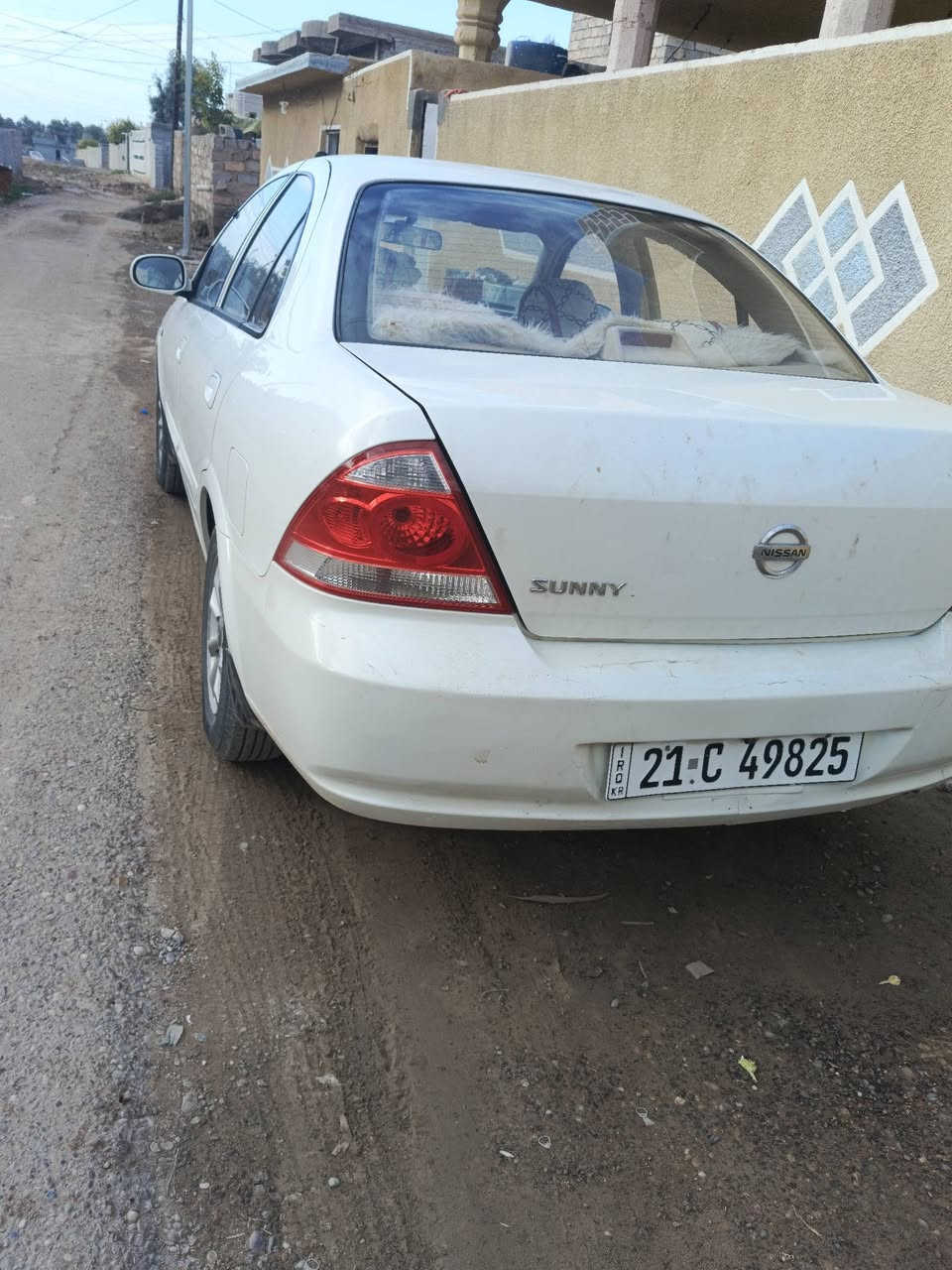 للبيع نيسان سني 2009
كير مكينه شرط 1800 قبق اسود
تخم تاير قبل يومين شاده.
صدر خير.من الله. 
رقم سليمانيه دولي
 بجم زنون
كهربائيات كله شغاله
تبريد تدفه بشرط 
بيه اربع قطع صبغ فقط
مكفوله الغود وحوض شواصي
مكاني صلاح الدين الضلوعيه
سعر 90وبيه مجال الشراي
***********

