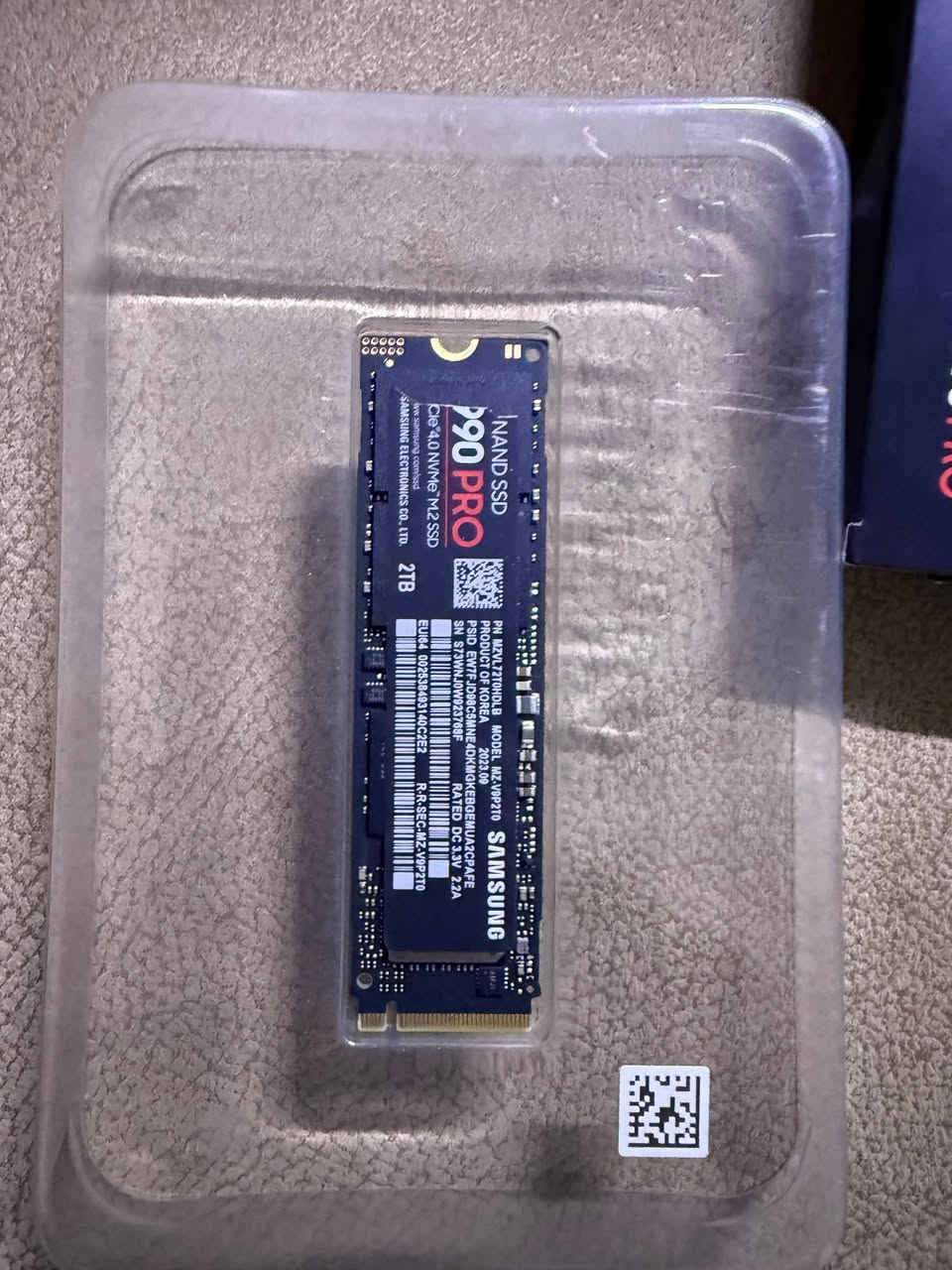📢 للبيع: هارد SSD Samsung 990 PRO بمساحة 2TB 🚀
الموديل: Samsung 990 PRO NVMe M.2 SSD 📦
المساحة: 2 Terabyte (2TB) 💾
السرعة: سرعة قراءة خيالية تصل إلى 7450 MB/s ⚡
الجيل: PCIe 4.0 (مثالي للبي سي والـ PS5) 🎮
الحالة: Open Box (مفتوح الصندوق فقط)، شغال وجديد وأصلي 100% ✨
💸 السعر: 500 ألف دينار عراقي
📍 العنوان: ميسان - العمارة - عواشة
📱 للتواصل والاستفسار:
اتصال مباشر: ***********
واتساب: 9647717938654+ 💬
