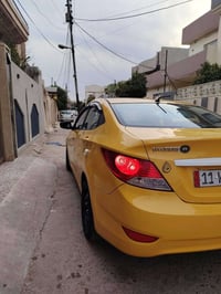 اكسنت للبيع موديل 2013 خليجي 1600 دوش  بدون ضررر منظومة زينون  السيارة...