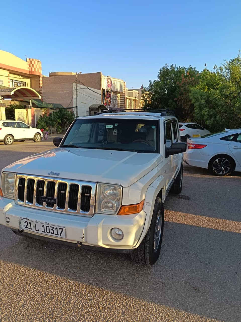 جيب كوماندر موديل ٢٠٠٦
هيمي ٥٧٠٠

كلين تايتل

ثلاث فتحات سقف

لون أبيض سليمانية

وكالة أو مداور

بيها منظومة غاز تركية جديدة

تخم تاير

شاشة لمس اندرويد

كشنات جلد مشمشي

تدفئة كشنات 

تبريد تدفئة شغال

حدادية جديدة

كل كهربائياتها سليمة وتشتغل

عليها تعديل سبيسرات ارتفاع وتايرات

مكانها كربلاء
السعر ١٢٠ وبيها مجال

واتس آب ***********
