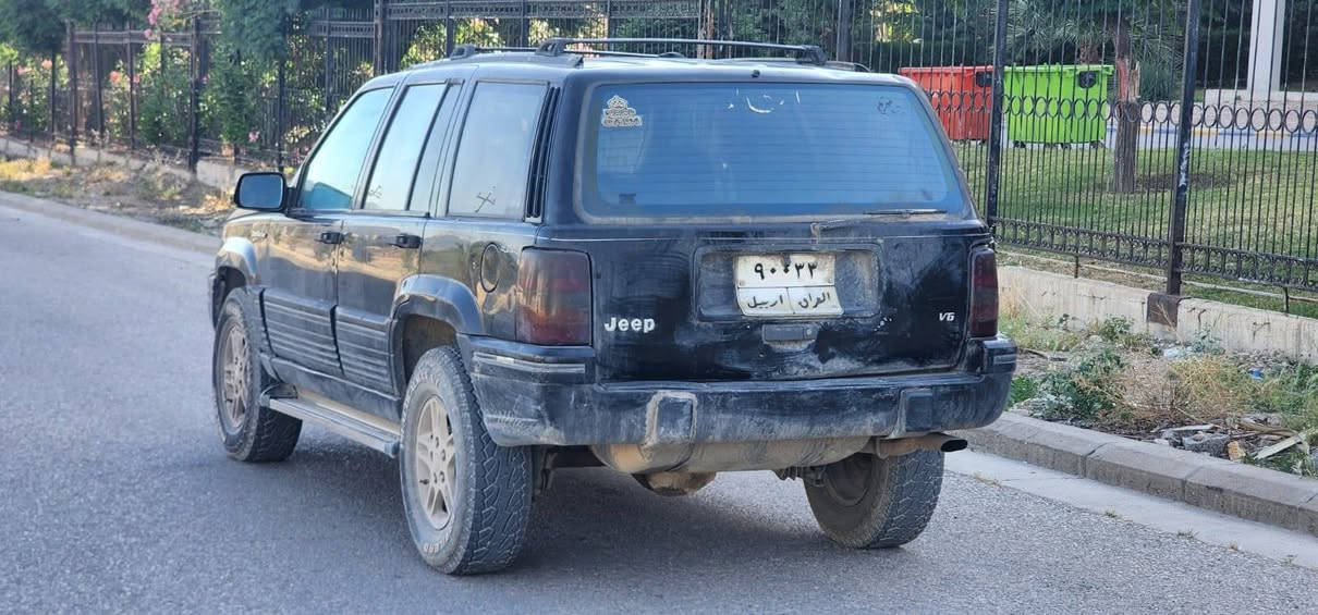 سەرەتا بەناوی خوای گەورە  
جێب گران چیرۆکی
مۆدێل ۱۹۹۳
پاتریلۆک چوار تایە تازە 
چوارجام کارەبا کامێرا 
دەبڵ ئەکسل گێر مەکینە بە شەرت 
شاشە ئایپاد کوشن کارەبا 
شوێن سلێمانی  *********** السليمانية, العراق
