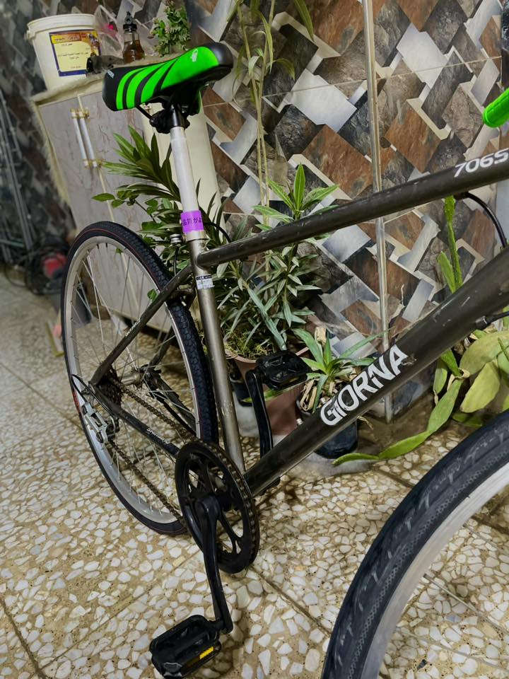 بايسكل GIORNA
حالة ممتازة 
كلشي شغال، ناقص فقط بريك خلفي
السعر: 70 الف قابل للتفاوض
الموقع: بغداد الامين الثانيه
   ***********
