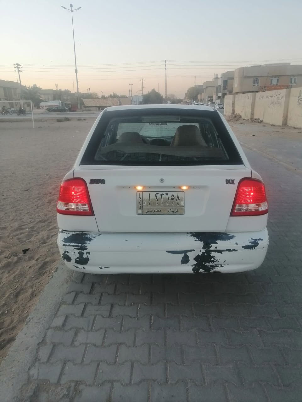 السلام عليكم سياره سايبه موديل ١٠ رقم كربلاء سنويه ٢٧ بدي حلو حدادي زينه مكينه بيه بخار قليل بدون تنقيص مكانها كربلاء السعر ٢٥ التصال على الرقم ***********
