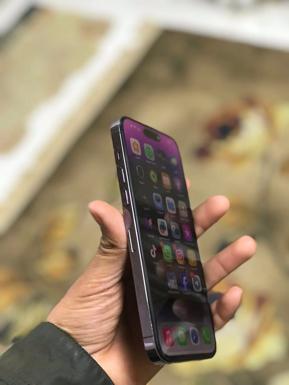 14 برو ماكس ذاكره
ذاكره 256 شرق اوسط بطاريه 88 نموذج m 

فقط مبدل شاشه 3 خيارات مراوس ب 13 برو ماكس اوبيه متواجد خاص


**إذا كنت صاحب هذا الإعلان وتريد حذفه لأي سبب، رجاءا أرسل رسالة إلى الدعم الفني**