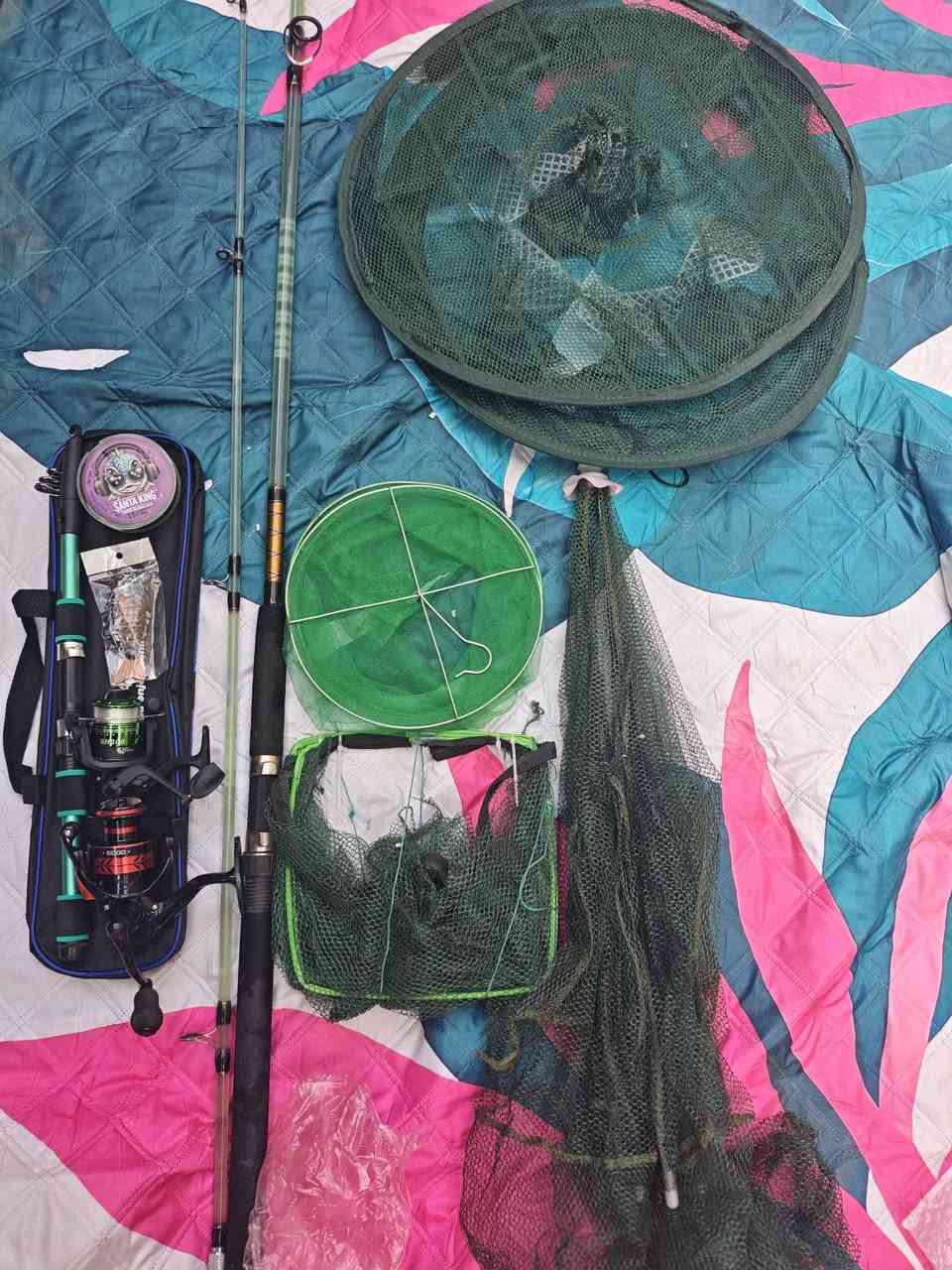 سلام عليكم شلعة صيد كاملة.
عود جلاتين ٣ امتار 
مكينة كلة حديد حجم ٥٠٠٠ 
كراكير ٤ مختلف الاحجام 
سبنر طول ١٨٠ وياة مكينة ٢٠٠٠ وخيط اصلي وجنطة مالتة وخداعة وملاعيب مال امزون
تفاصيل بلصور بعد مكان بغداد الاسكان ش المخازن 
سعرهن كلهن ٧٠


**إذا كنت صاحب هذا الإعلان وتريد حذفه لأي سبب، رجاءا أرسل رسالة إلى الدعم الفني**