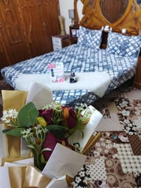 تلبيسة دوشك • قماش خاولي • ١٨٠×٢٠٠