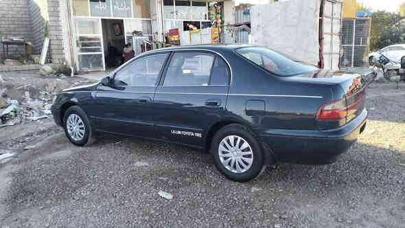 كورلا فرخ بطه 
رقم نينوى الماني شرط الوكاله والتحويل
كابون بانزين
طخم تاير 
صدر جديد
محرك شرط
كير شرط 
تبريد شغال🥶 
تدفه شغاله🥵
مصبوغه جماليه 
لايت زنون 
سياره جاهزه               ***********
السعر 55وبيها مجال للشراي
