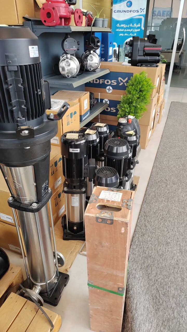 وصول وجبه  جديده من مضخات عموديه من ماركه كراندفوس grundfos
متوفر كافه الاحجام لدي شركه بروسك الموزع الرسمي لشركه كراندفوس المضخات في العراق. أربيل فلكه باز هاتف ***********
*********** واتساب
