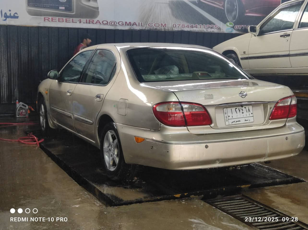 سلام عليكم نيسان مكسيما مديل 2000 كير محرك تبريد جاهزات السياره فقط عوزه مجول 
سياره مكفوله ضربه فقط دحجه بل باب السياق سياره رقم واسط بأسمي ارقام انكليزي استوني استلمت  سياره بلاديه مامصبوغه مكاني نجف 
***********
