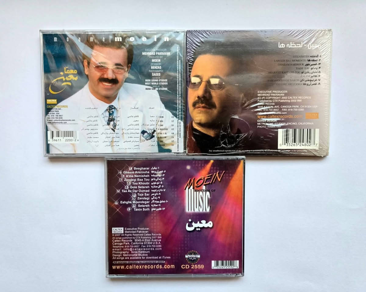 ئەلبومەکانی موعین بۆ فرۆشتن چاپی وڵاتی ئەمریکان و کەپس و هەڵنەبچراو ئێسات بەردەستە لە ستران موزیک ڕانیە بۆ زانینی نرخەکان لە تایبەت نامە بنێرن و گەیاندنیش بەردەستە بۆ هەموو شارەکانی کوردستان و عێراق
ألبومات معين متاحة الآن للبيع في متجر ستران موزيك رانية ، للاستفسار عن الأسعار، يرجى إرسال رسالة، خدمة التوصيل متوفرة لجميع مدن كردستان والعراق

ناونیشان ڕانیە_بیتوێن مۆڵ_دوکانی116  
ستران موزیک


**إذا كنت صاحب هذا الإعلان وتريد حذفه لأي سبب، رجاءا أرسل رسالة إلى الدعم الفني**