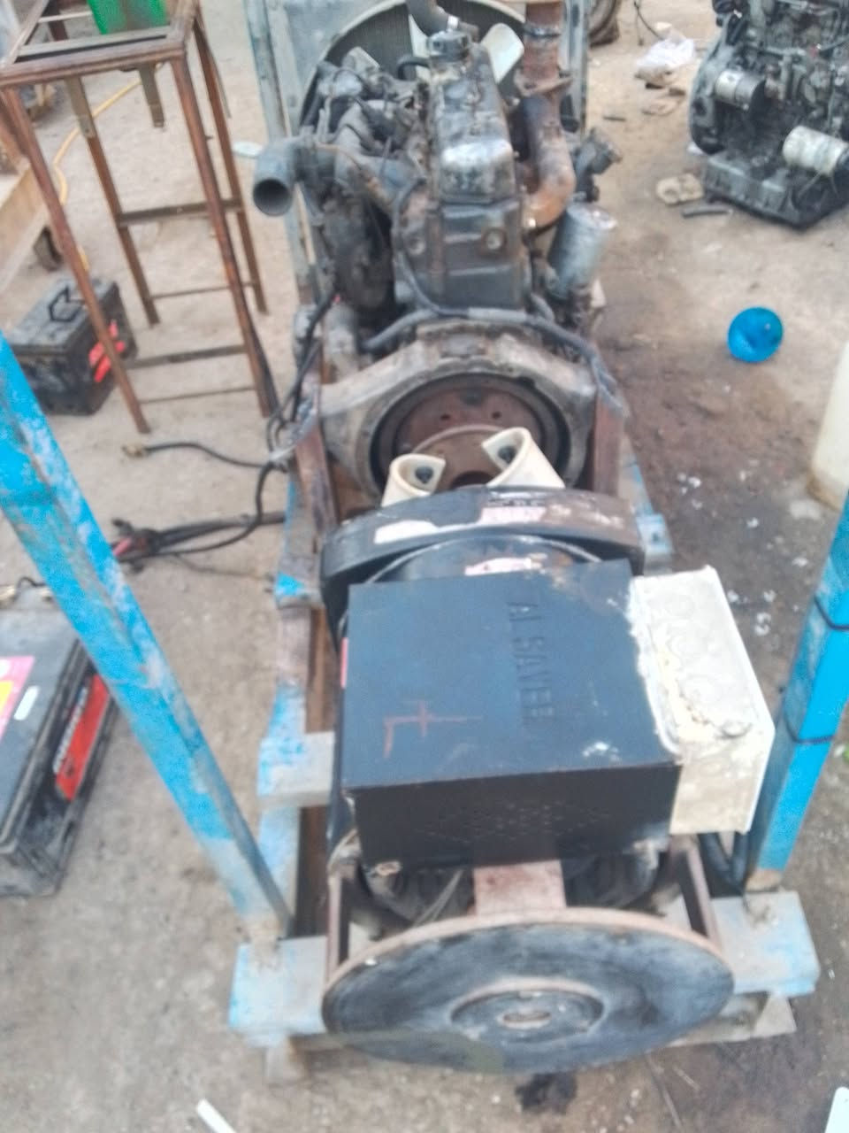 السلام عليكم مولد ميتسيبوشي 4بستم 24 كيفي مولد كابوته  1105مع محركات 4 بستم 2203 براد ومحركات 3 بستم كابوته  مع راس توليد 12 كيفي دوره 3000 البيع العنوان الصويره للاستفسار الاتصال على الارقام  ***********/٠٧٧٣١٦١٤٢٥
