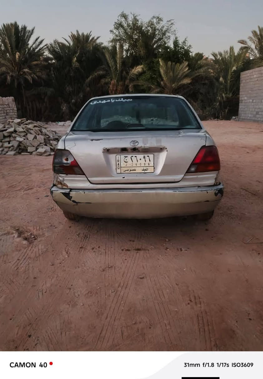 سلام عليكم.. كورلا ياباني موديل 1996 للبيع كير ومحرك مكفول رقم نجف ومكانها نجف / كير عادي..  السعر 25 وبيها مجال للاستفسار *********** اتصال او واتساب
