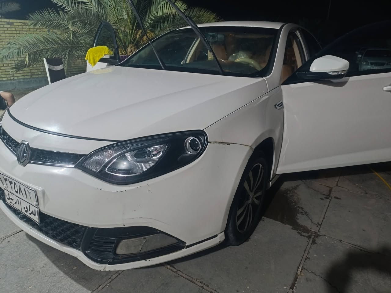 MG موديل 14 مكفولة من الصبغ سنوية نافذة وكالة تحويل محرك كير ياباني كورلا كفالة حدادية تخم  بيع مراوس حسب القناعة للاستفسار ***********تاير بطارية كوله جديد حلة, بابل
