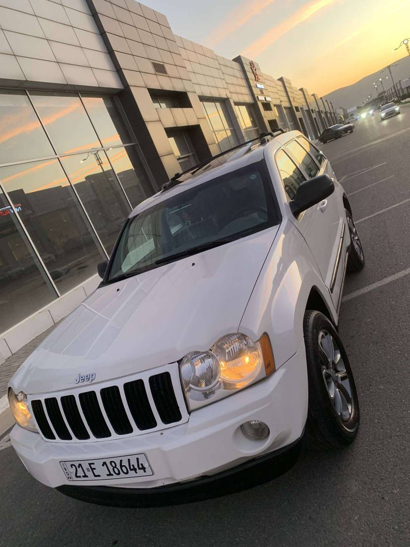 جیپ  ٢٠٠٧ لیمیتد

دەبڵ ئەکسل

فول مواسەفات 

٦ پستۆن 

سلاید 

توڵی سەقف 

بلاجکتۆر 

پایدەر کارەبا 

کوشن جلد + هیتەر + کارەبا 

٢٢٠ هەزار کیلۆمەتر رۆشتووە 

٣ پارچەی بۆیاخە ٢ چەمەلەغی پێشەوە و دەرگای سەکن 

رەقەم و سەنەوی تا ٢٠٣٠ تازەیە 

هەزەی تازەیە 

سلێمانی 

١٠٥ گەلا معامەلە 
***********
*********** السليمانية, العراق
