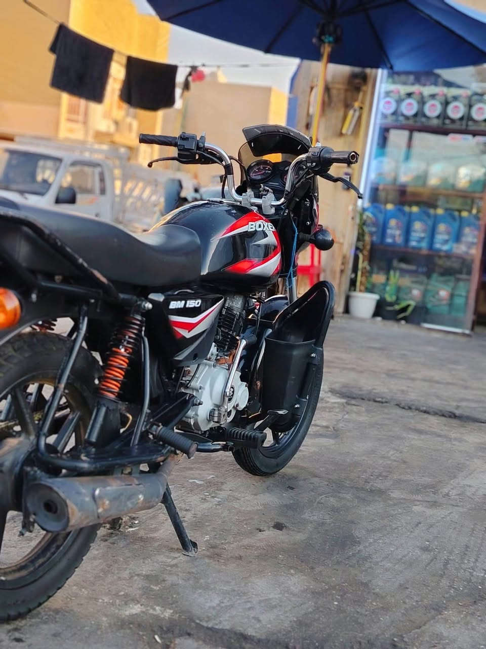 السلام عليكم بوكسر 23
الدراجه ما مشتغله دلفري  
كفاله مكينه ابلاديه 
كهرباءيات كله على البلاد 
الدراجه ابلاديه 
تشغل او تطلع 
لا تبخير ولا تنقيص 
بيه بس الصينيه نقص لا غير 
تحويل ثاني يوم بغداد 
بغداد طالبيه او الشعب متواجد 
هاذ رقمي *********** 
*********** السعر اتصل او تدلل
