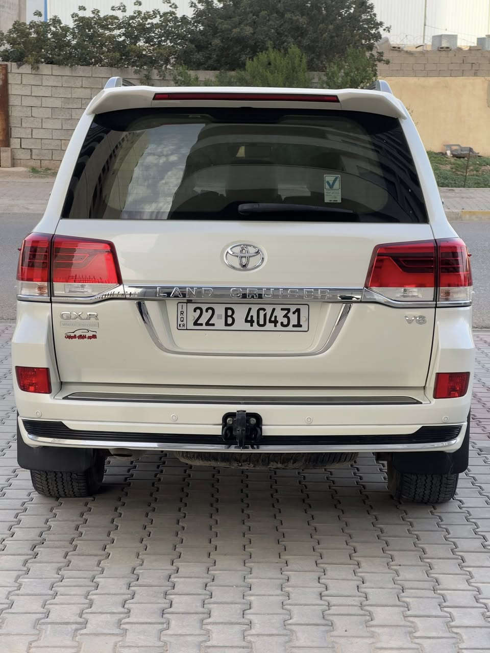 السلام عليكم 
للبيع لاندكروز Gxr محرك 6 سلندر 
موديل 2017 
 رقم اربيل الدولي
كير ومحرك وصدر مكفول 
 تخم تاير وبطارية جديد شركة اصلي
 استخدام شخصي سنوية باسمي تحويل وكالة بشرط دفتر بنزين موجود سياره مكفوله لاضرب ولا صبغ ولاتبديل  حتی دعاميات
المواصفات 
1.ايرباك 8
2.كشنات جلد كهرباء
3.داخل بيجي 
4.تشغيل عن بعد 
5.حساسات امامية خلفية
6.لايتات زنون
7.ماوس تحكمات استيرن
8.كاميرات امامية وخلفية وجوانب مرايا
9.شاشه خلفية
10.سلايت
11.مانع انزلاق

 وبعد هواي مواصفات بيع فقط  استخدام مال بيت للاستفسار الاتصال على الرقم
***********
***********
مكان كركوك 
سعر 525 وبي مجال
