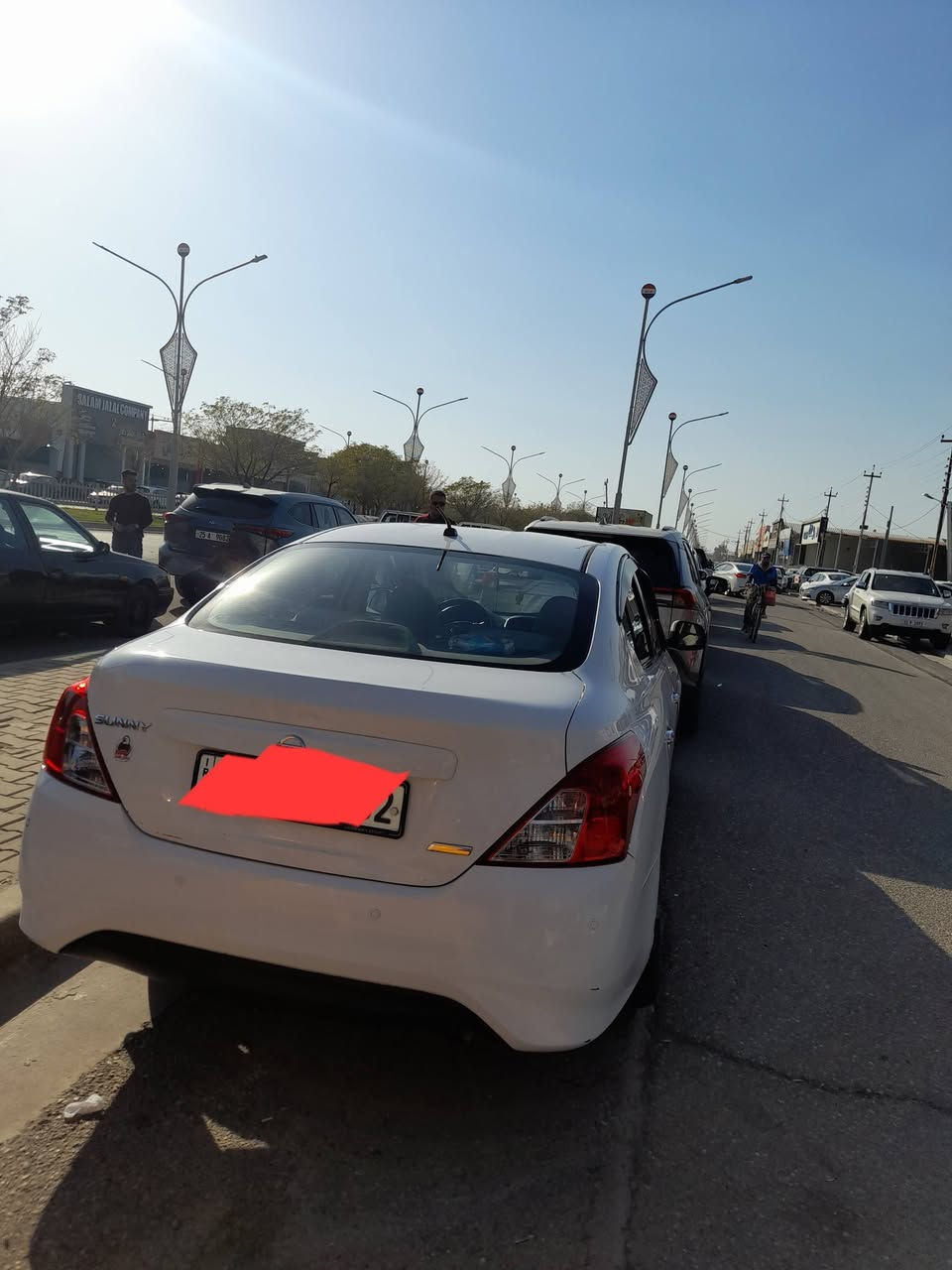 للبيع نيسان سني هندي ٢٠١٦ بدون ضربة او صبغ بي تعديل بالجامرلغ الخلفي للسايق فوك الهلال و ١٠ سم جامرلغ سكن امامي بشرط بدون صبغ كير محرك خير من الله
السيارة باسمي رقم اربيل سنوية لل ٢٧ هزة قبل ٣ اشهر سويته... بي كود بنزين مال كركوك سيارة جاهز من كل نواحي اطلب عليه دفتر وبي مجال بسيط  اللي عنده نية خلي يراسلني وبالخدمة 
مكان السيارة كركوك...


**إذا كنت صاحب هذا الإعلان وتريد حذفه لأي سبب، رجاءا أرسل رسالة إلى الدعم الفني**