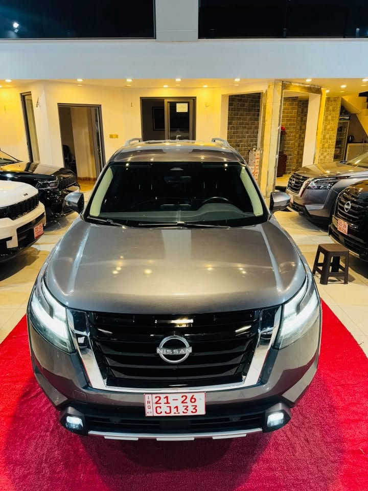 كاتي تترقم شمال فقط

النوع  NISSAN PATHFINDER   SL 

اللون: نفطي 

الموديل :2024

نوع المحرك : 6 سلندر (3.5L)

السعر: 230$

عداد المسافه: 47 الف مايل 

الضرر: كما موضح بالصورة.  
صور الحادث + رقم الشاصي مرفقه في المنشور

بدون رقم وبشرط الترقيم ( اربيل - دهوك - سليمانية )

المواصفات: 

ستيرن تدفئه
خمس كاميرات (360)
بصمه تشغيل
بصمة اربع ابواب
تشغيل عن بعد 
كشنات تدفئة 
ستيرن تدفئة 
كشنات كهرباء
رادار امامي
رادارات جانبيه
رادار خلفي
حساس خلفي
شاشه كبيرة
مانع انزلاق
كروز سرعه
هاند بريك بصمه
اوتو هولد
نظام ايكو نورمال سبورت
صندوق كهرباء
7 راكب

العنوان : كركوك حي الخضراء شارع المعارض 

معرض هشام الحمداني لتجارة السيارات

للأتصال والأستفسار☎️📱

***********

***********‬‏

***********‏‪‬‏
