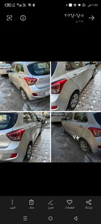 سيارة هونداي أي عشره كراند موديل 2015خليجه ماشيه 74الف نظيفه جدا كشر ن...