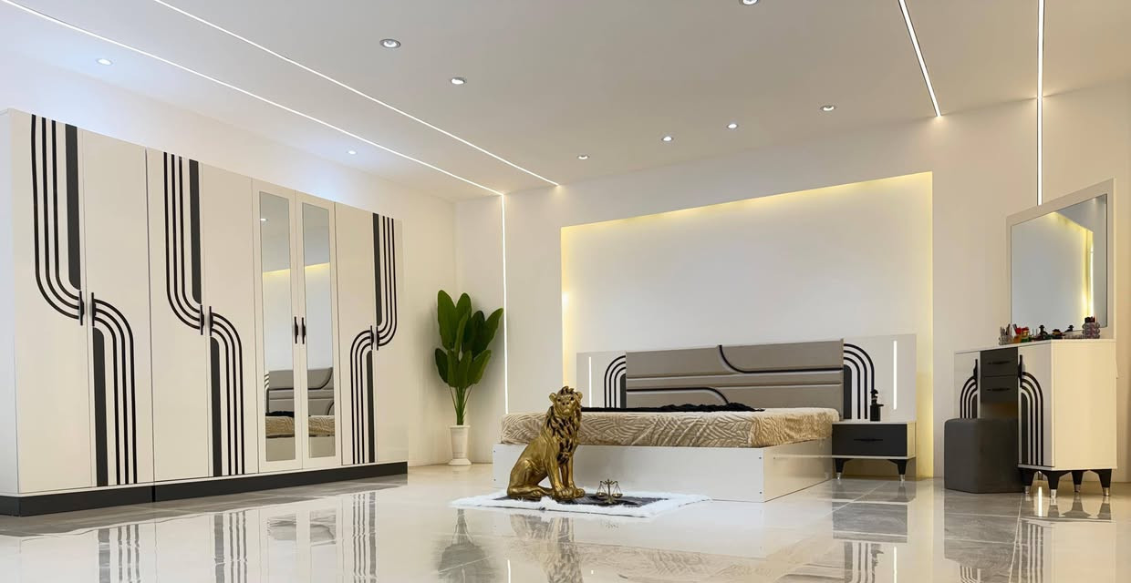 تم وصول
موديل G5
*7قـــطـــع* 
تصميم شركة اسد الميزان
راس السرير ستافور✅
انارة ليزرية ظهر كومدي✅
برغي  وجوي حديد✅
سرير دبل جك✅
كنتور رفوف✅
♦️كنتور 3متر
♦️ كومدي عدد2,  ظهر عالي اناره
♦️سرير200 سم*180سم
♦️ميز تواليت قياسات ضخمة   
السعر 👈 ٨٩٠,٠٠٠الف دينار عراقي 🇮🇶  
يشمل شد ونقل مجاني داخل الرمادي الحبيبه
للحجز ☎ *********** واتس
