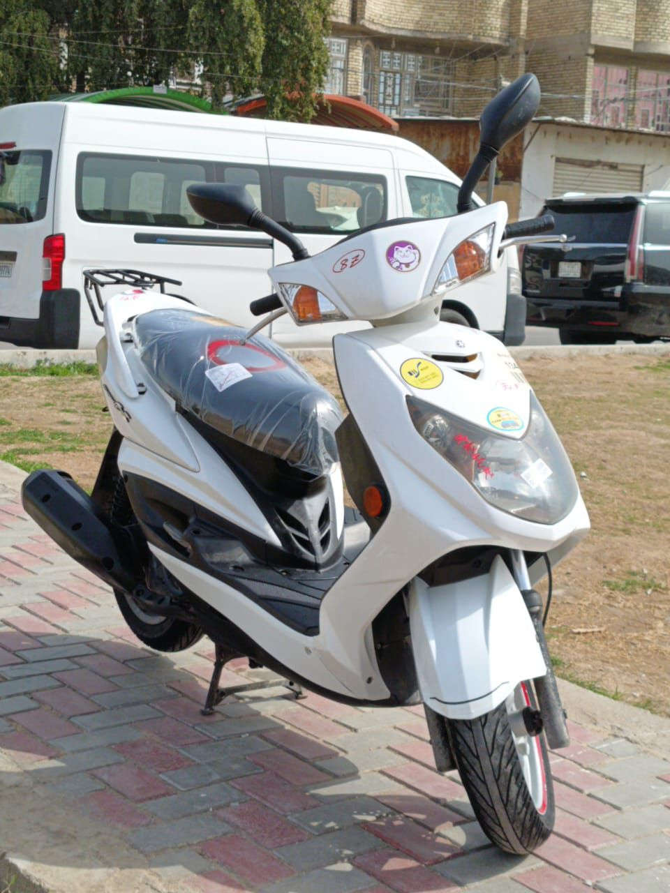 سلام عليكم.... مكلف بلنشر
دراجة سكنس(فحل )  🛵 للبيع
دراجة شلعه معدل كهربائيات كلهه شغاله 
دراجة جديده  بلادية
أي نقص مابيهة
جيب فيتر وتعال افحص
العنوان بغداد مدينه الصدر قرب مطعم ليمونه الاستفسار الاتصال على الرقم 📞 ***********
