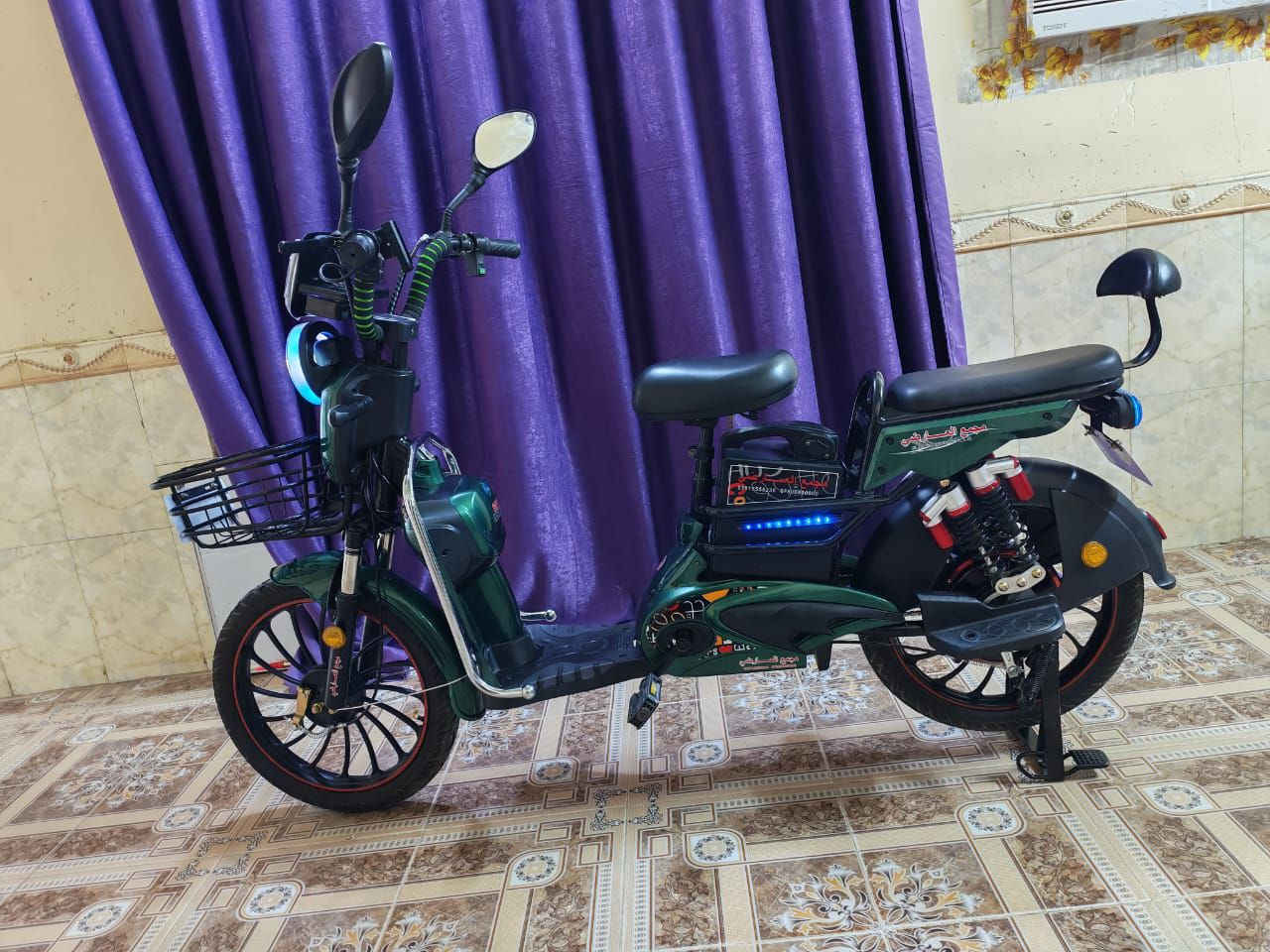 السلام عليكم
دراجه شحن للبيع نضيفه كلش
5بطاريه.. للاستفسار الاتصال ع الرقم‏‪***********‬‏
