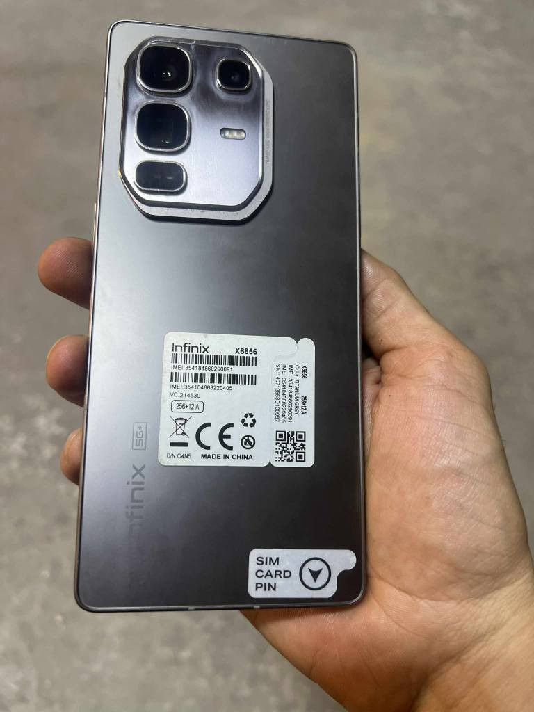 جهاز نوت 50 برو بلس مستخدم اسبوع شاشه 144 هرتز اموليد ذاكره 256 الرام 12 معالج 8350 بوبجي 120 فريم كامره 50+50  واماميه 32 تقريب 50 وزوم 100 شحن 100 واط بطاريه 5200 صوت ستريو كامل ملحقات السعر 350 قفل قفل قفل المكان ناصريه حبوبي قرب الوطني *********** ناصرية, ذي قار
