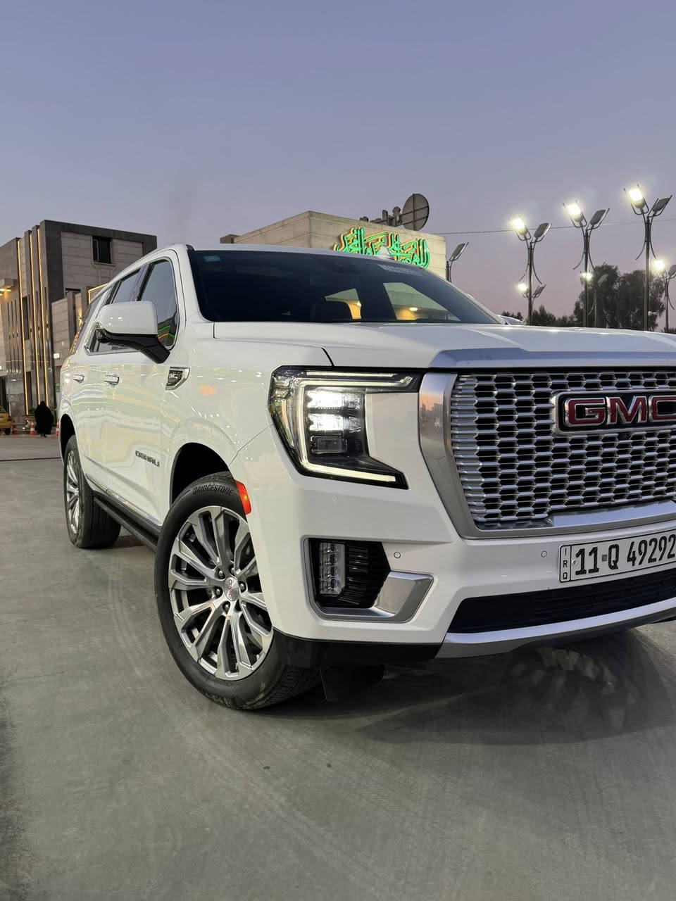 🚗
GMC Yukon Denali

GMC يوكن دينالي2023

المدينة - بغداد  - شارع فلسطين
  المسافة المقطوعة    -14 الف   

: السياره فوول 1/1 

المحرك: 6200cc 8 سلندر ⚙️
الممشى:  14 الف ✅
الوارد: أمريكي 🇺🇸
الضرر: ارباك كشن فقط باب مبدل نفس لون وصبغ مقدار 4 اصابع بل باب الخلفي من جوه ، 
 العجلات: ويل 22 إنش
كراسي كهربائية + تدفئة وتبريد
• شاشة وسطية كبيرة + نظام صوت فاخر 🎵
• كاميرات 360 درجة + حساسات أمامية وخلفية
• بصمة تشغيل ودخول ذكي
• فتحة سقف بانوراما
• تحكم مقود متعدد الوظائف + مثبت سرعة

• أنوار LED أمامية وخلفية
اي استفسار رقمي ***********
