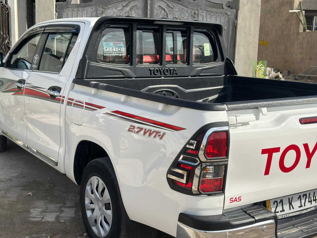 تيوتا هايلوكس موديل 24
ماشية37
ام الجكات وتجوة وكاميرا
جديدة مكفولة كفالة عامة
للاستفسار ***********
السعر245 رقم سليمانية دولي
