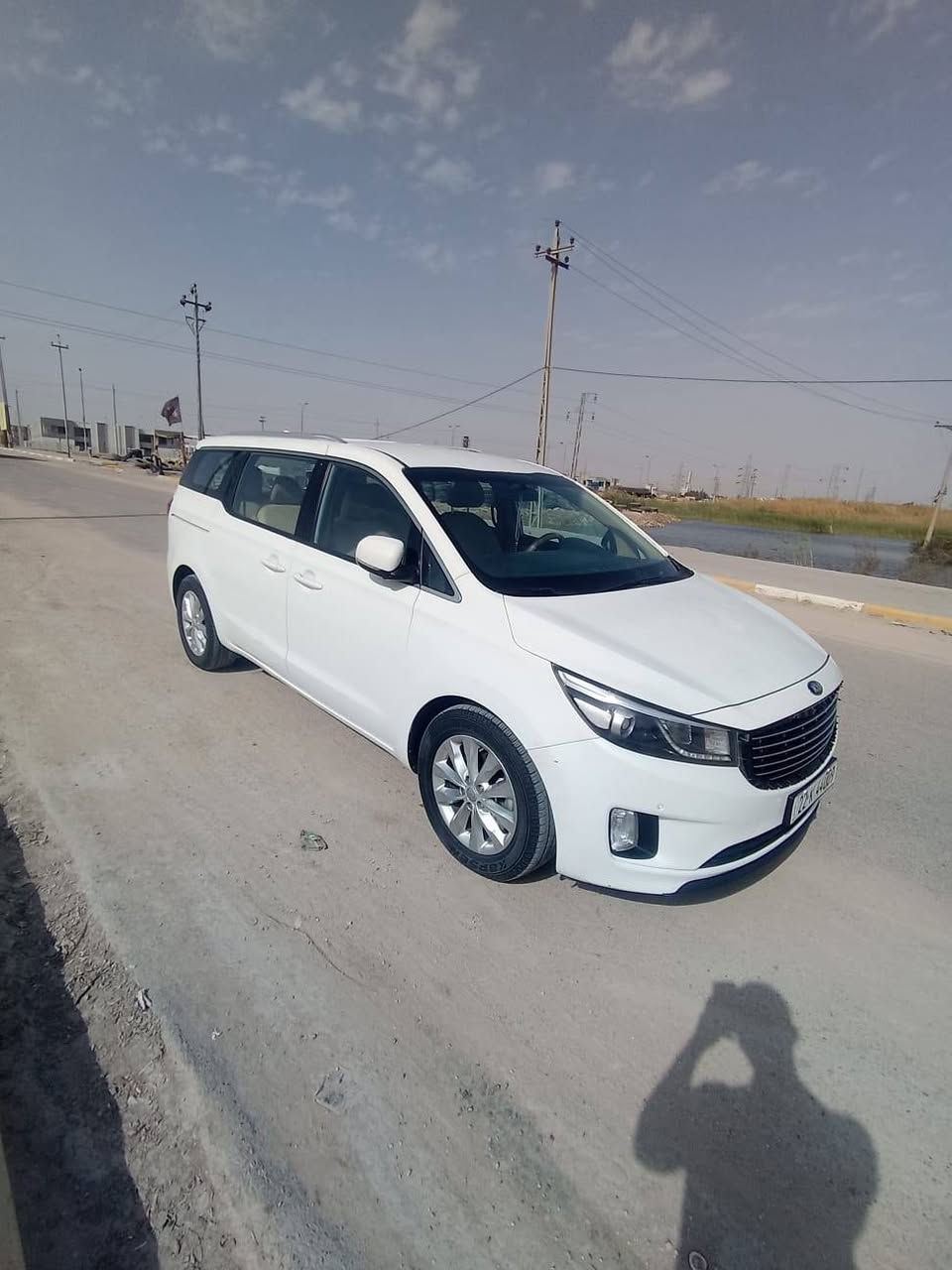 سلام عليكم كيه كرنفال موديل 16 سياره جهزه كير مكينه حداديه تخم تاير ***********
