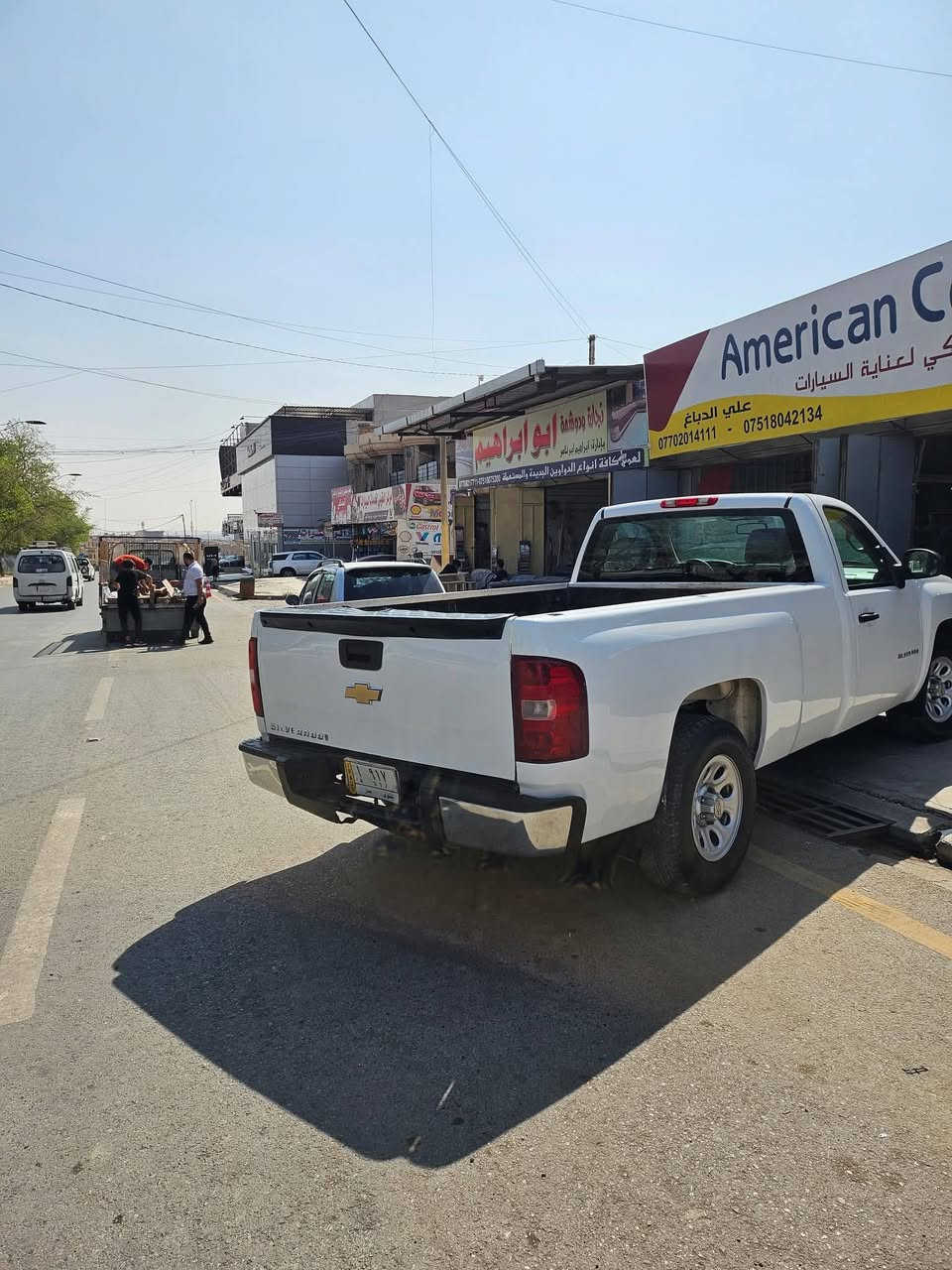 شوفرليت سلفرادو موديل ٢٠١٠سياره جاهزه رقم نينوى كابون بنزين شرط الوكاله والتحويل رقم موبايل ***********
