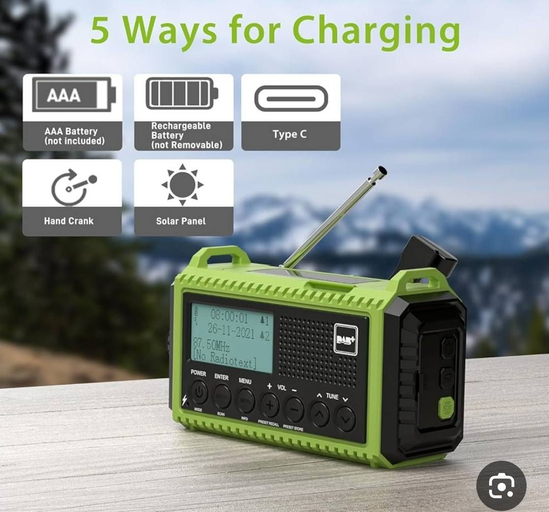 راديو شحن
لايت هندر  
صافرةنذار 
طاقة شمسيه
موجات، ،Fm 
بوربنك للهواتف 
يستخدم للتخيم
متوفر توصيل كل محافظات العراق


**إذا كنت صاحب هذا الإعلان وتريد حذفه لأي سبب، رجاءا أرسل رسالة إلى الدعم الفني**