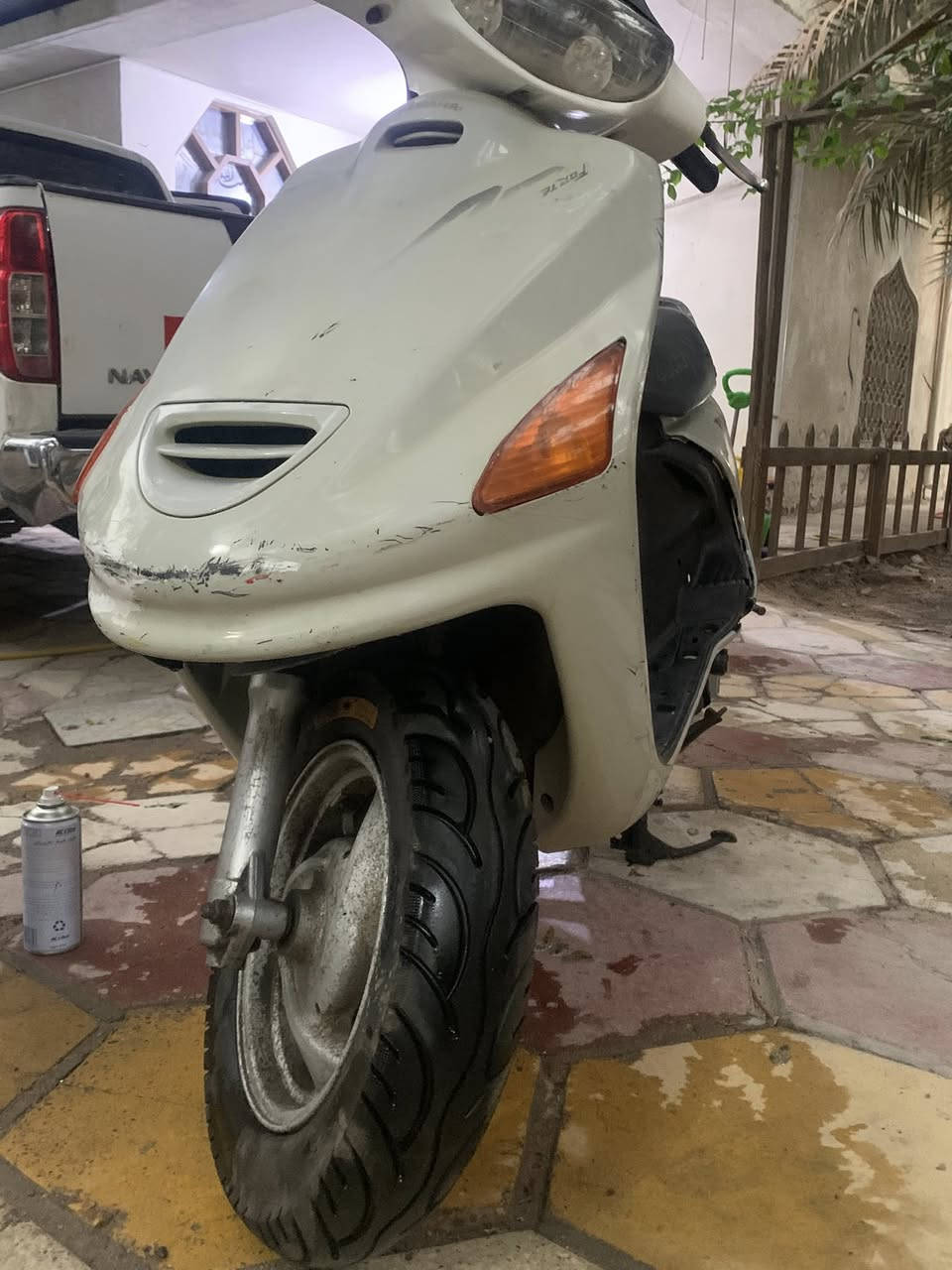 فراشة للبيع جاهزة وشغاله شرط الفحص
تخم تاير جديد مكينه نشطة بدي نظيف مثل الصور 
ناعمه مكينها 
ب550 وبيها مجال حك الجيه
بصرة ابو الخصيب 
***********
