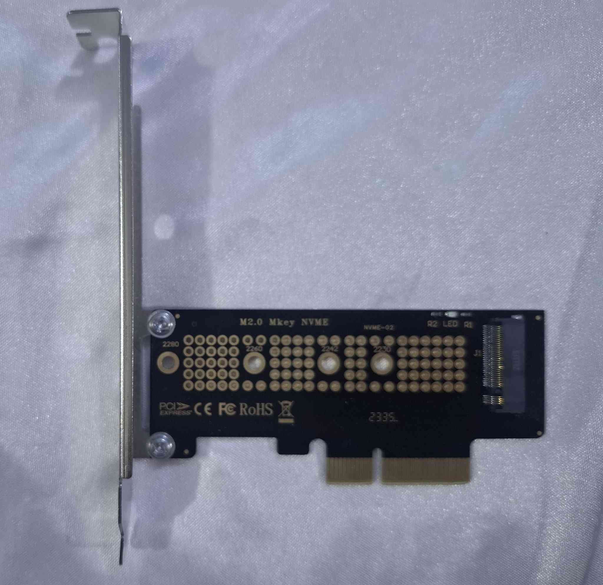 بطاقة توسعه اضافة هارد M.2
جديد لوك شغال ع الفحص
السعر 10 الف
يوجد توصيل لكافة المحافظات بغداد, العراق


**إذا كنت صاحب هذا الإعلان وتريد حذفه لأي سبب، رجاءا أرسل رسالة إلى الدعم الفني**