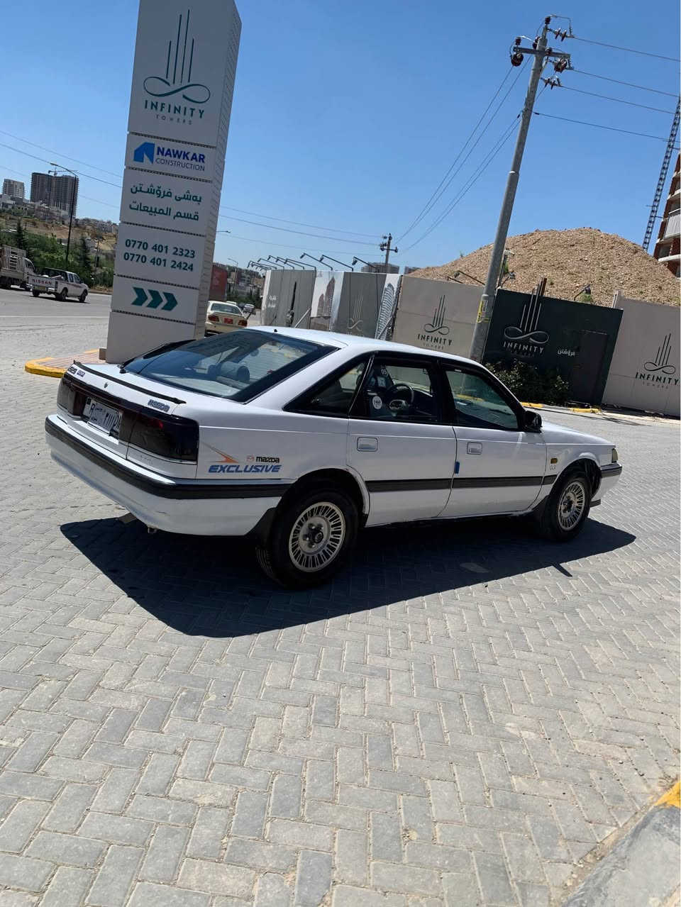 بسم اللّٰه رحمان رحيم
مازدا 1989
هه شت و به خ
گيّرو مه كينه مه زبووت
ئارم پلاستيك سليّمانى
سلايت مه زبووت
٤ جام كاره با
كَه رمي و كاره باى مه زبووت 
٤ ویلی. سۆپە ر 
موس برا وە ئارم. ئە وە لیات بە شە رت

سعرى $ 34 $ معامه له

شوین /// سلیمانی شربازهير, السليمانية


**إذا كنت صاحب هذا الإعلان وتريد حذفه لأي سبب، رجاءا أرسل رسالة إلى الدعم الفني**