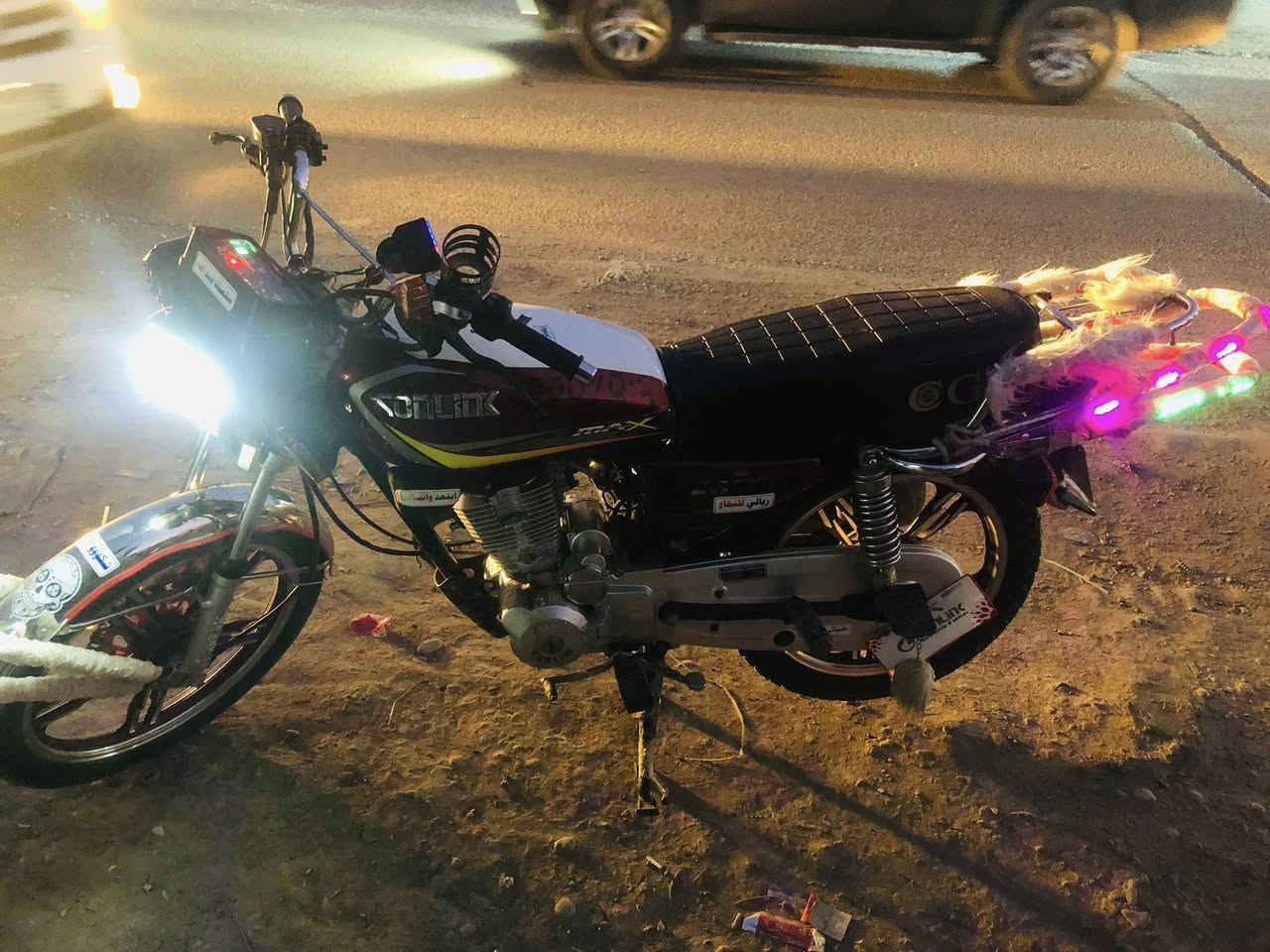 سلام عليكم شباب
درجه سيفان محرك 150

موديل 23لون موروني 

درجه محرك خير من الله مافتحو 

شعله مالته شرط تكبن بيك 

سعر 530وبيه مجال قليل 

مكان شهربان متوجد خاص رسلني


**إذا كنت صاحب هذا الإعلان وتريد حذفه لأي سبب، رجاءا أرسل رسالة إلى الدعم الفني**