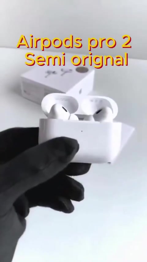 "توصيل مجاني لكل العراق 🚚"

وصـــل جـديــد تِك زون - Tech Zone! 🔥🎧
أقوى سماعة AirPods Pro 2 في العراق وبسعر تنافسي! جودة صوت نقية وعزل ضوضاء حقيقي يخليك بعالم ثاني. ✨
المميزات:
✅ جودة صوت ستيريو محيطية عالية الدقة.
✅ عزل ضوضاء (Active Noise Cancellation) حقيقي وممتاز.
✅ بطارية قوية تدوم لساعات طويلة من الاستخدام المتواصل مع علبة تدعم الشحن اللاسلكي.
✅ متوافقة تماماً مع جميع أجهزة الآيفون والأندرويد وتظهر بنسبة الشحن الحقيقية.
🔥 السعر: 16,000 دينار عراقي فقط!
🛒 للطلب أو الاستفسار: أرسل لنا رسالة مباشرة على الخاص (المسنجر) أو اترك تعليقاً وسيتواصل معك الدعم فوراً


**إذا كنت صاحب هذا الإعلان وتريد حذفه لأي سبب، رجاءا أرسل رسالة إلى الدعم الفني**