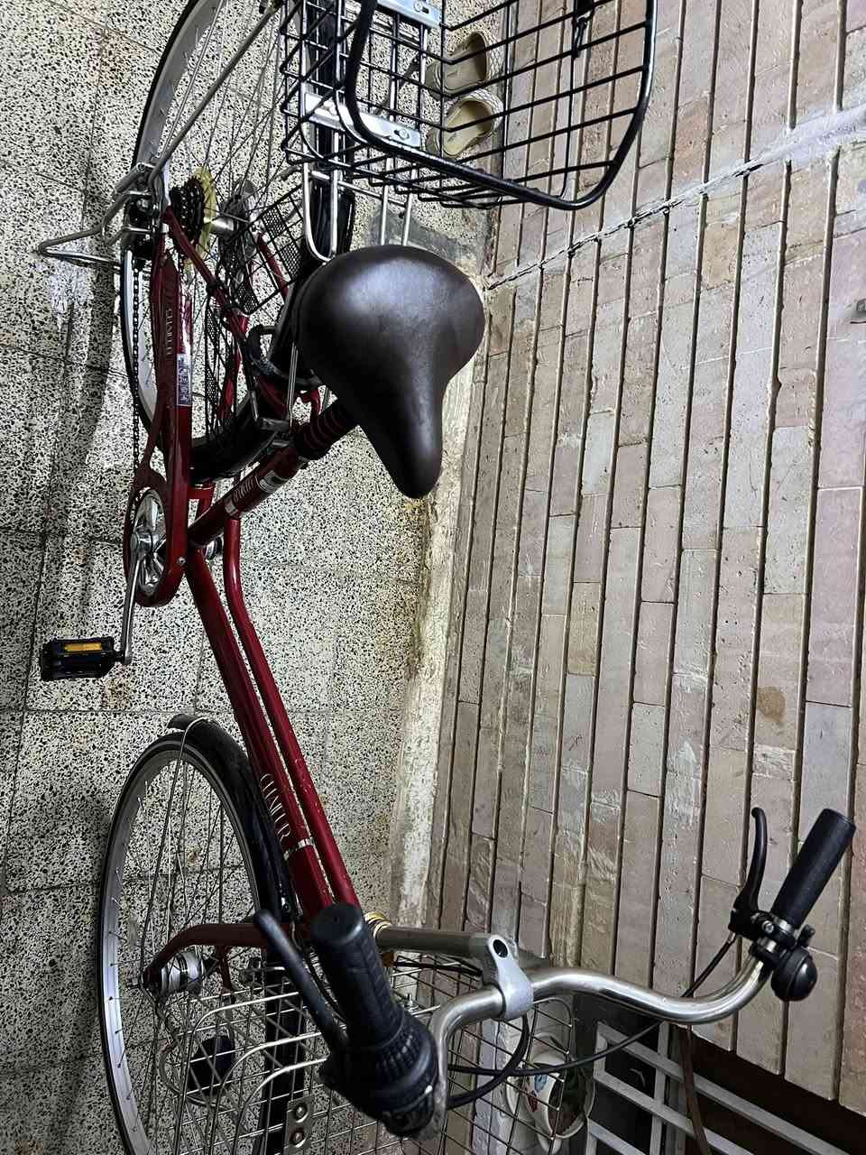 السلام عليكم❤️
بايسكل ياباني كير حجم (27)
نضيف حيل مثل ما واضح بل صورة 
السعر125 الف قفل 
لتواصل  ***********
