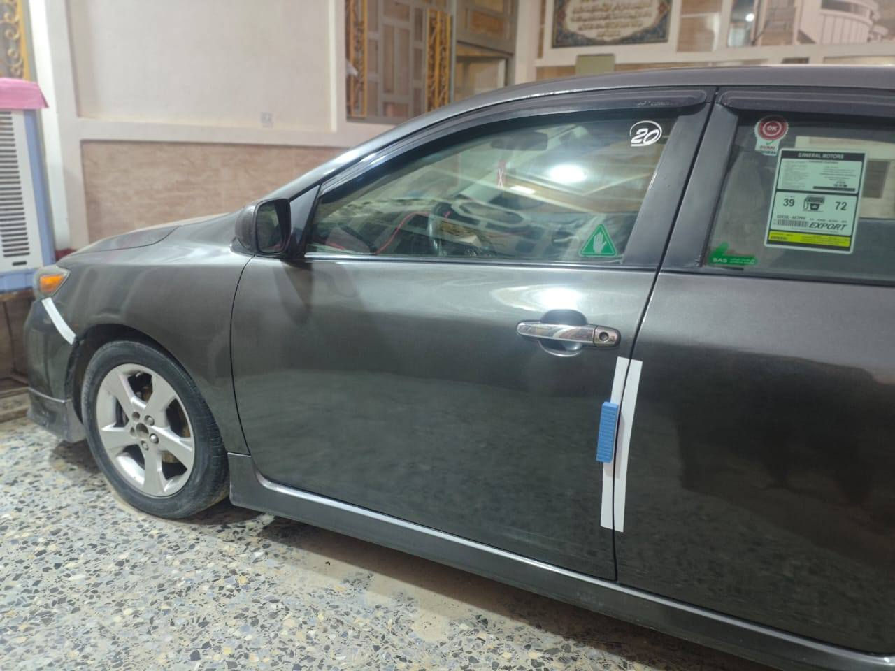 سلام عليكم كورلا موديل 2009محدثه 2013 سياره مصبوغه عام جاهزه من كل شي رقم بغداد دولي كير جديد محرك نظيف سياره ضرر جاملغ خلفي السعر 95ورقه بيها مجال الاتصال على الرقم ***********مكاني فلوجه
