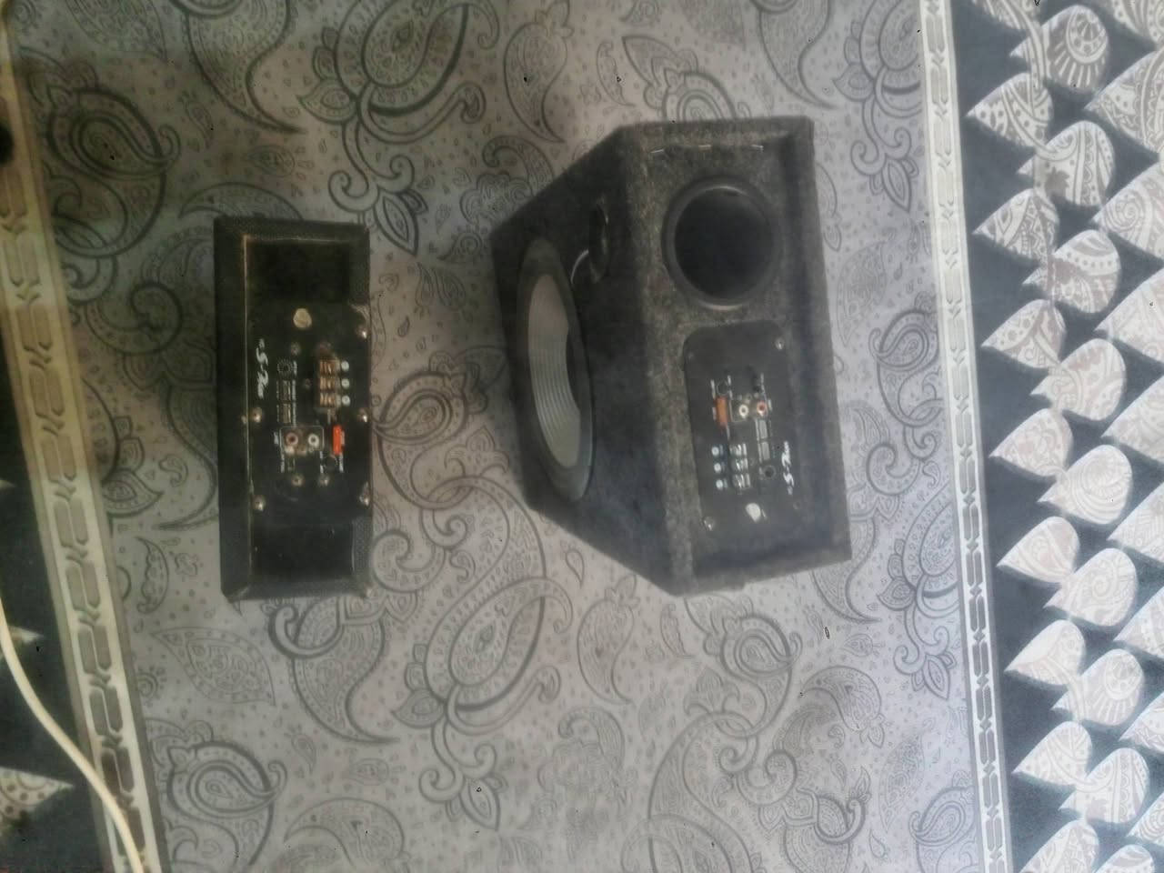 مضخمات للبيع شرط الشغل الصوت والدمام يخبل مستعجل عله بيعتهن الجبير اب35  وبي مجال والزغير اب30 وبي مجال للشراي  مكاني الناصريه مركز  ***********
