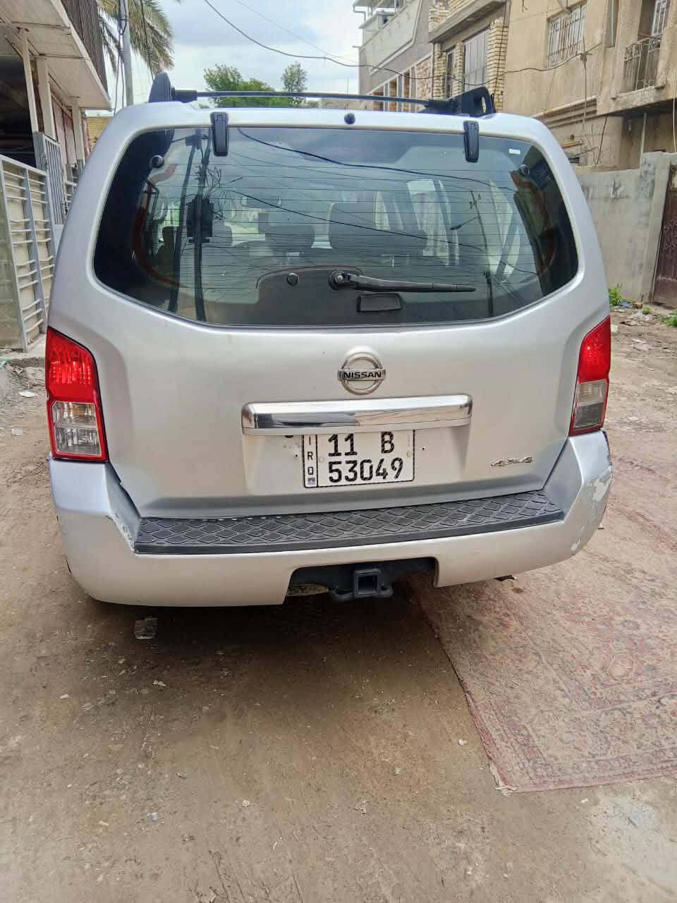 ‏السلام عليكم نيسان بافندر 2011 للبيع رقم بغداد بسمي شرط التحويل سنوية لل 27  محرك بي صوت بكن خفيف ماماثر عل سيارة شرط ترايك للبصرة كير خير من الله تبريد 3 قطع ثلج بيهة منضومة زنون دشبول ارمادة صدر تايرات تحكم ستيرن جهتين فتحة سلايد روف فول مواصفات عدا البصمة السيارة مصبوغة حزام  مكاني بغداد الدورة سعرهة 80.  
‏***********.   
‏
