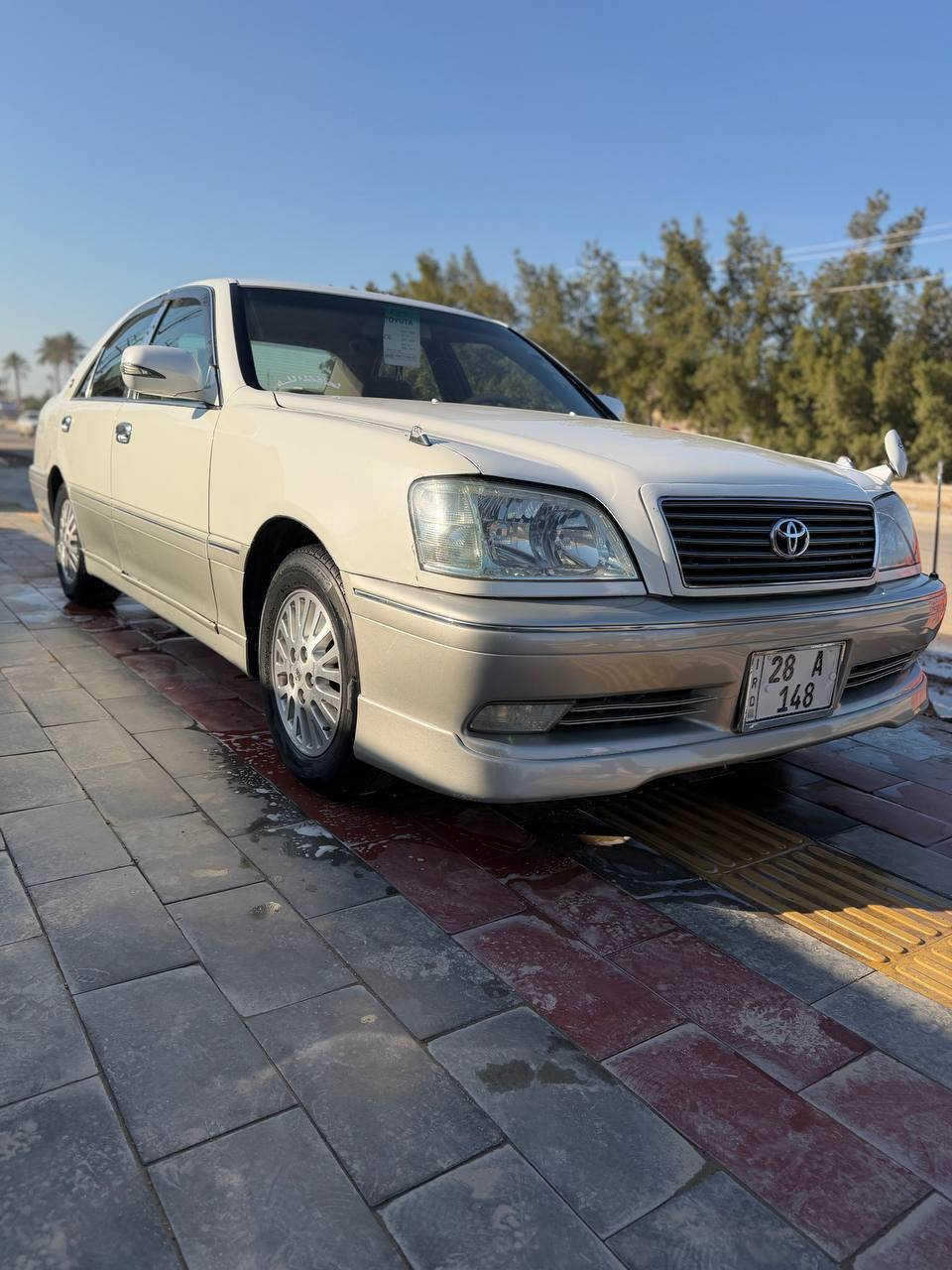 تويوتا كراون ملكة2000
المواصفات

4دكم فول عده الفتحه 

مكينه ديفور الجبير شاصي 175

تبريد خلفي

 
ثلاجه شغاله 
مري شفط+ هيتر بلاد

ستيرن كهرباء

4 كشنات كهرباء

برده خلفية

مانع انزلاق

دمام خلفي

مثبت سرعة

حداديه جديده

تخم تايرات جدد

تحويره النجف 

كفاله من كص ونقل جثه وضربه  

رقم نجف مميز مداور ثاني يوم 

السعر 155 وبيه مجال حك جيه مايعجبك السعر اندعيلنه
 برزقك 

***********
غير متواجد ع فيس
