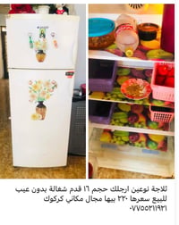 ثلاجة • ١٦ قدم • بدون عيب