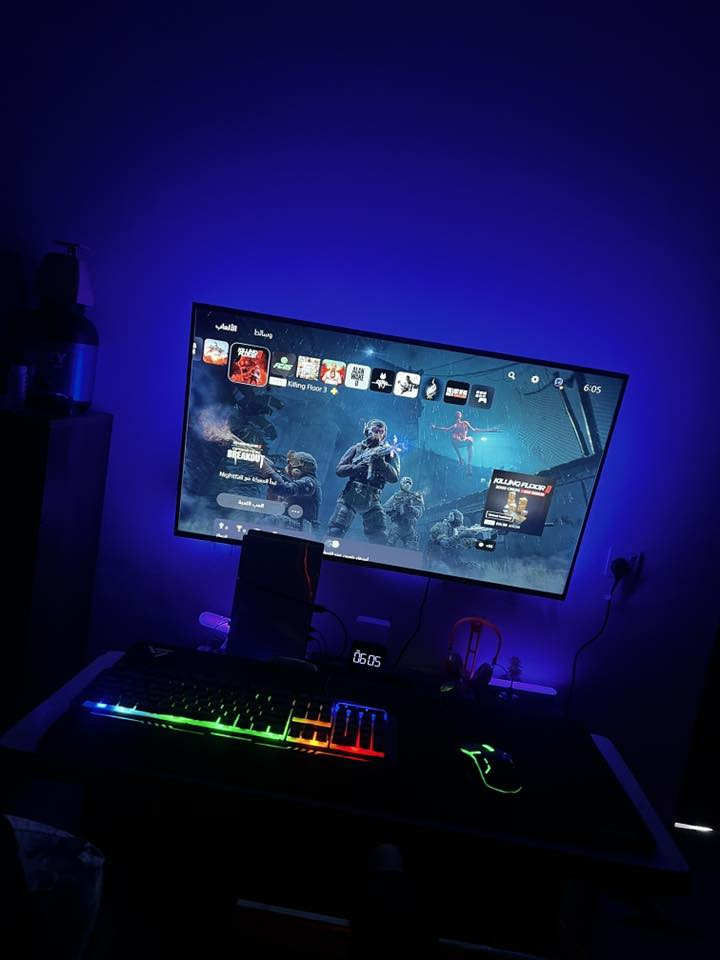 بليستشن 5 واحد تيرا سليم
جوستكات عدد 2 اصلي 

ستاند افقي يدعم الشحن لاسلكي 

مع ستاند جوستكات + دبل فان تبريد 

سماعات رأس سوني 3D ساوند بلجيكي اصلي

ماوس وكيبورد تجاري شي مرتب

شاشة گرافت F-HD / 32

يو بي اس 1500 واط / 10-15 دقيقة 

بليستيشن بورتال لوك استعمال اسبوع فقط 

جنطة حافظة بورتال هدية 

نشرات RBG هدية 

نشرات جانبية هدية 

كلشي بسعرة اني حاظر 

تريدهن كلهن هم اني حاظر

*********** مكاني بغداد الدوره
