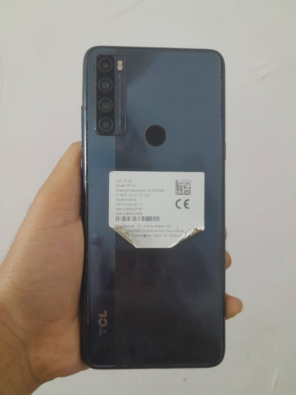 السلام عليكم موبايل للبيع اسمه  TCL 20E ذاكره 64 الجهاز نضيف واي خلل مابي السعر 70 وبي مجال قليل للشراي _ عنوان بغداد المحموديه ناحيه الرشيد _ للتواصل ماسنجر او واتساب ***********

