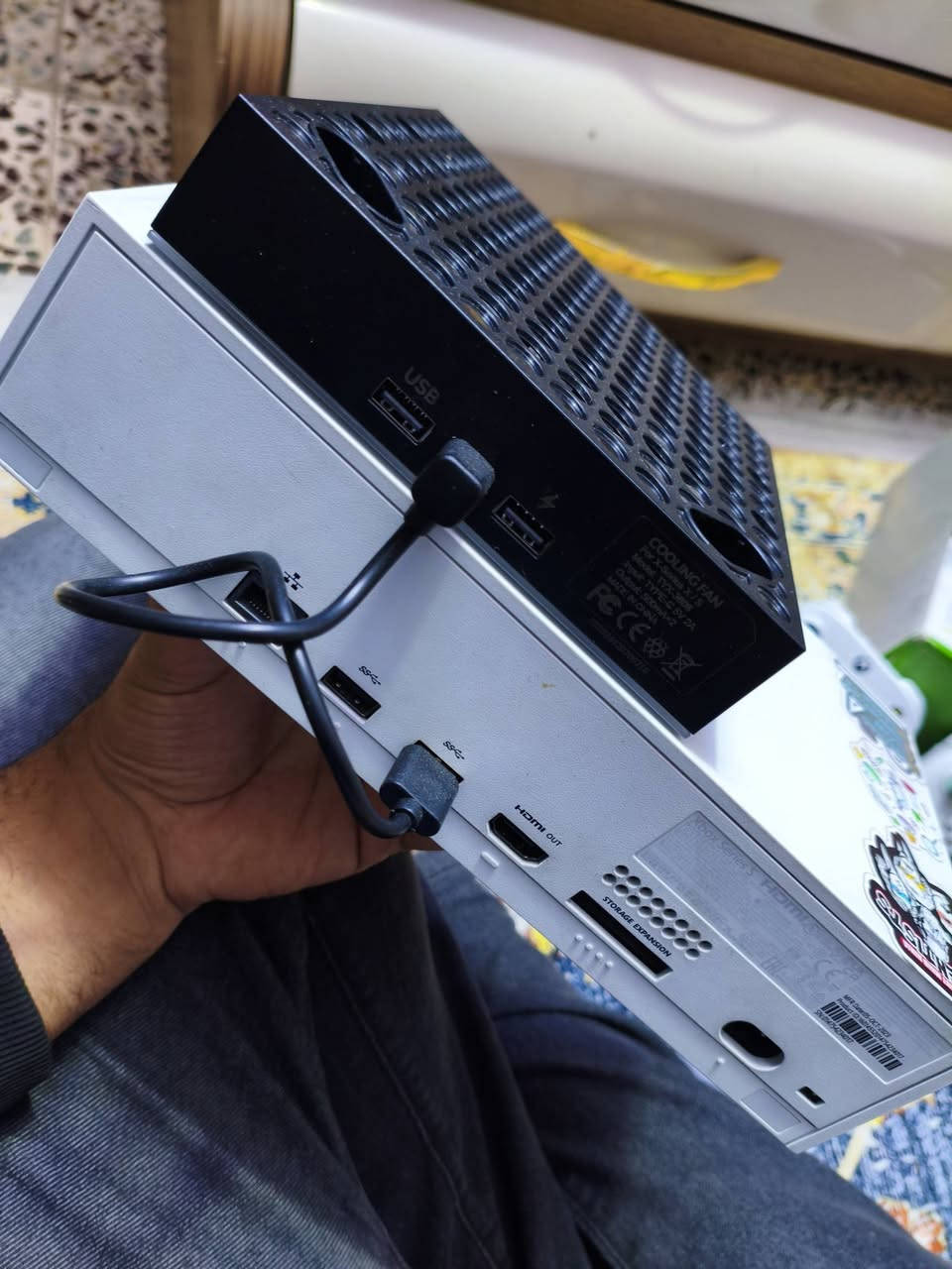سلام عليكم اكس بوكس سيريس إس للبيع
جهاز نضيف وجديد صارلة عندي شهرين نضافة 99/100 واطية بية  ضمان شكك ما يريد 
+
دبل جويستك الاصلية مالتة والثانية كيم سير 
+
هارد خارجي وياهة الحجم 500 

+ مبرد هوائي 

السعر 440 وبية مجال بسيط
 👇🏻عنواني
بغداد حي الامين الثانية وعندي توصيل فقط بغداد 
رقمي ***********
